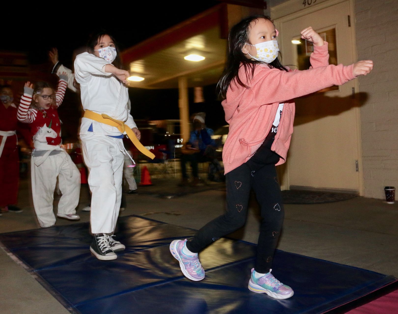 lemoore christmas parade karate